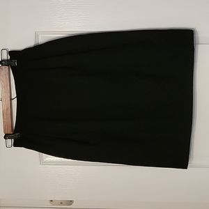 Talbots Black Wool Skirt Fully Lined - size 4 - good used condition